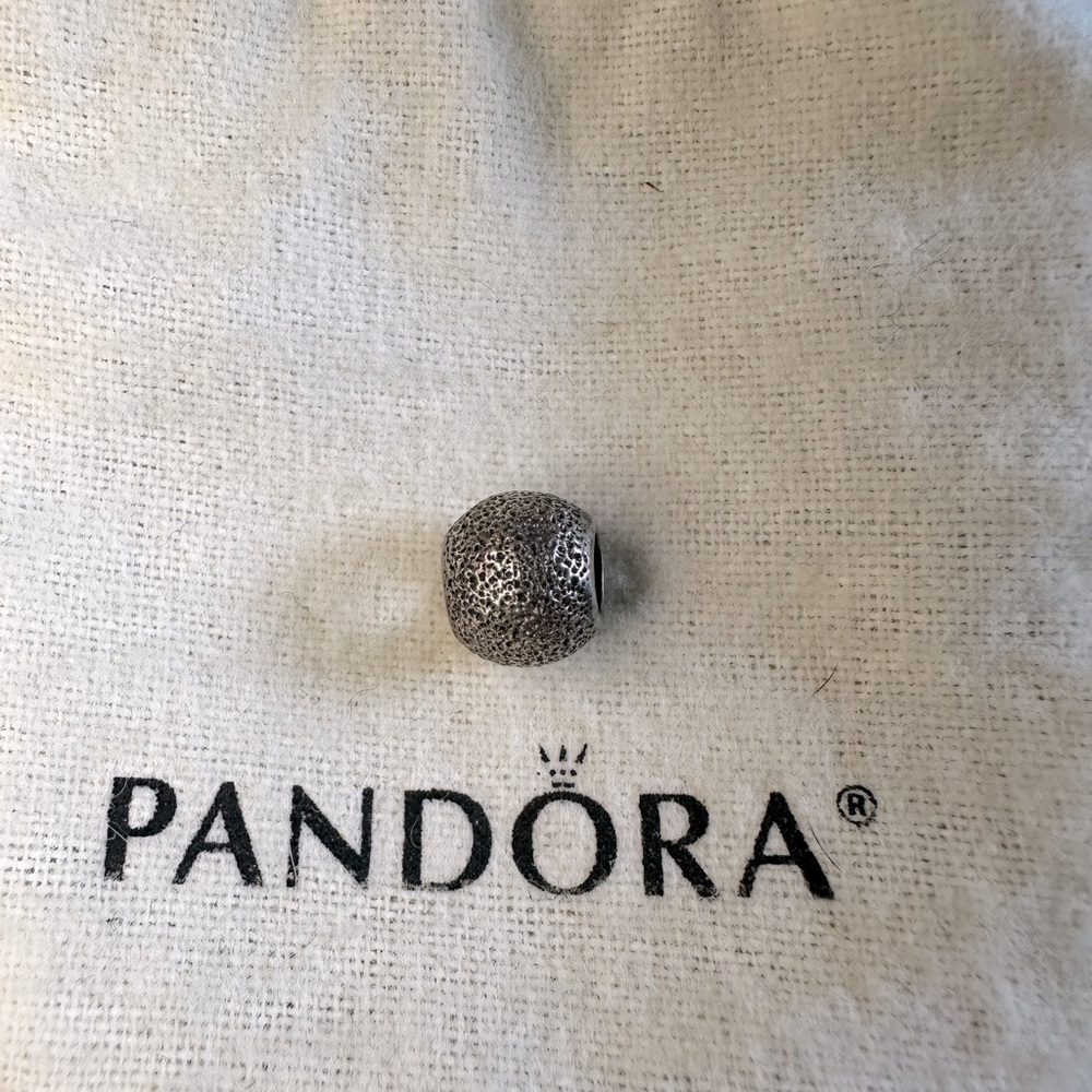 Silver pandora charm